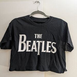MOVING SALE - The Beatles crop T - rare find, great condition!
